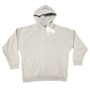 Adidas Women's All SZN Boyfriend Hoodie Medium Heather Grey Size Large, New